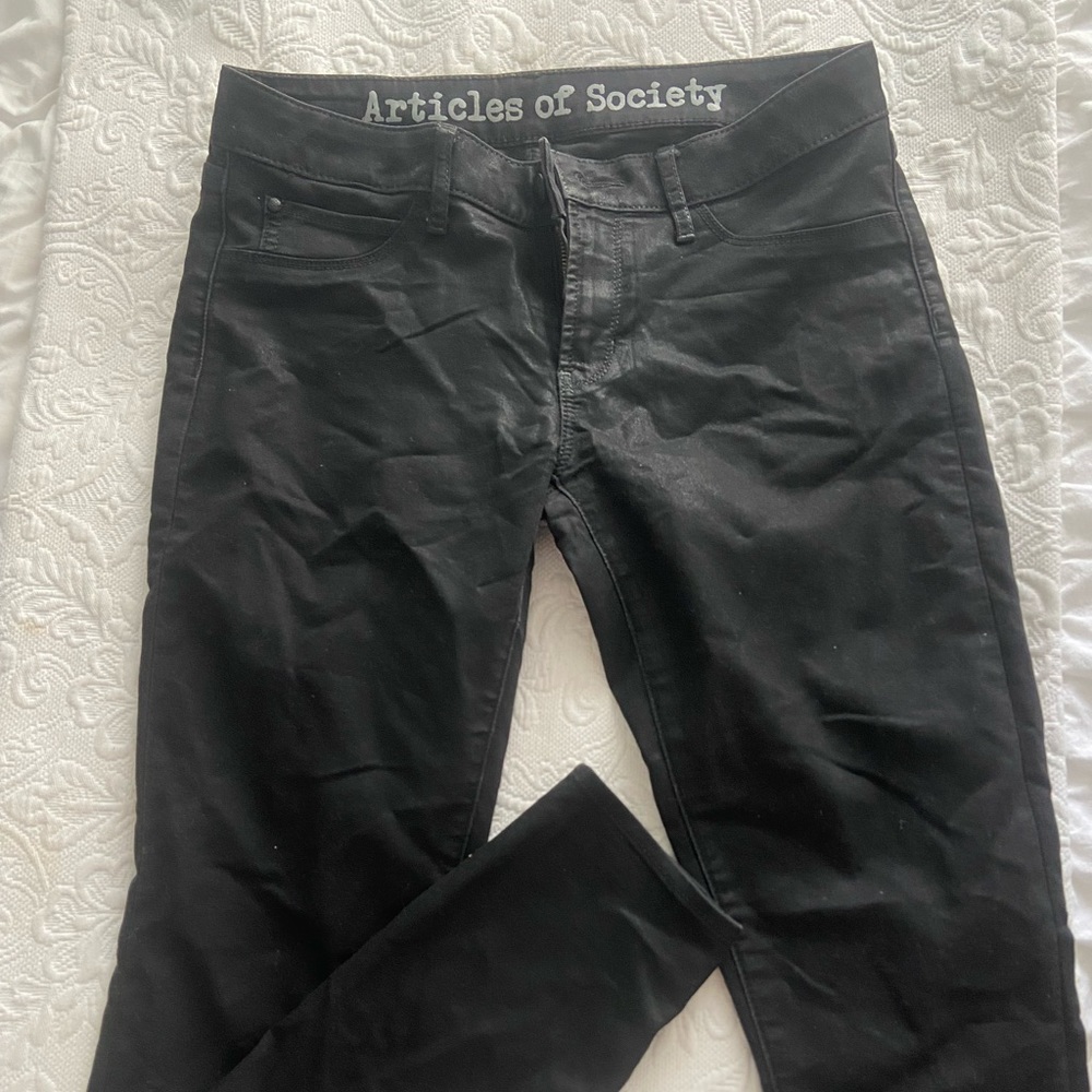 Articles of Society Black Skinny Jeans